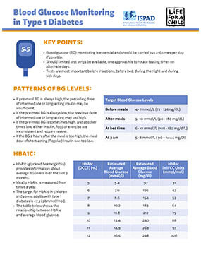 Blood Glucose Monitoring in Type 1 Diabetes